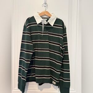 NWT! Crewcuts Striped Rugby Polo Shirt